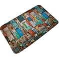 thumbnail image 2 of EIMELI 3D Printed Thickened Rug Soft Three Layers Rug Non-Slip Water Absorbability Mat Bathroom Livingroom Home Decorative A1 40x60cm, 2 of 2