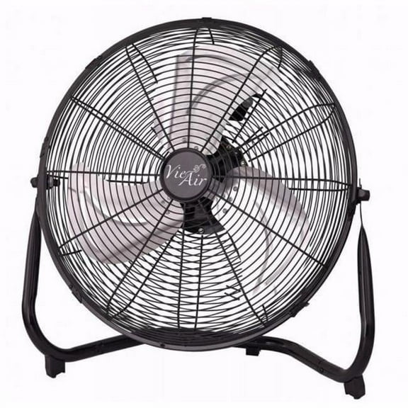 14in. Industrial High Velocity Heavy Duty Metal Floor Fan with 3 Speed Settings