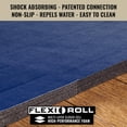 thumbnail image 4 of Dollamur 10'x10' Wrestling Mat, Navy, Gymnastics, with Circles, 4 of 8