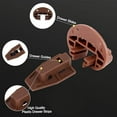 thumbnail image 3 of 8Sets Plastic Drawer Track Guides Kit,Drawer Slides Guides Replacement Parts for Center Mount Drawer Dresser Drawer,8sets x Drawer Track Guides,Brown, 3 of 7
