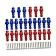 thumbnail image 5 of DimyFew 26 Pieces Table Soccer Men Repair Parts Football Machine Accessories Red Blue, 5 of 9