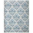 thumbnail image 2 of SAFAVIEH Martha Stewart Topher Floral Runner Rug, Cream/Blue, 2' x 8', 2 of 10