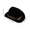 thumbnail image 2 of NUOLUX 2Ud Caja Portátil Para Joyería Con Occidental Sombrero Vaquero Para Y Viaje, 2 of 6