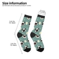 thumbnail image 2 of Rateoe Cute Puppy Pattern Children's Socks, Socks Gifts ,kids Crew Soft Cotton Socks , Moisture-Wicking, Durable, Ideal for Daily Wear & Sports, 2 of 5