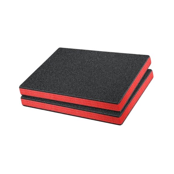 Insertos de espuma para caja de herramientas, insertos de espuma para estuche, almohadillas de espuma antideslizantes y versátiles para embalaje. 50x335x5cm