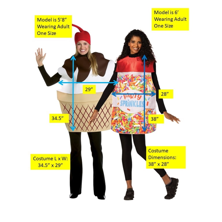 Rasta Imposta Ice Cream Sundae & Sprinkles Halloween Couples