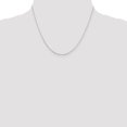 thumbnail image 5 of 925 Sterling Silver 1mm Beaded Chain; 18 inch; for Adults and Teens; for Women and Men, 5 of 5