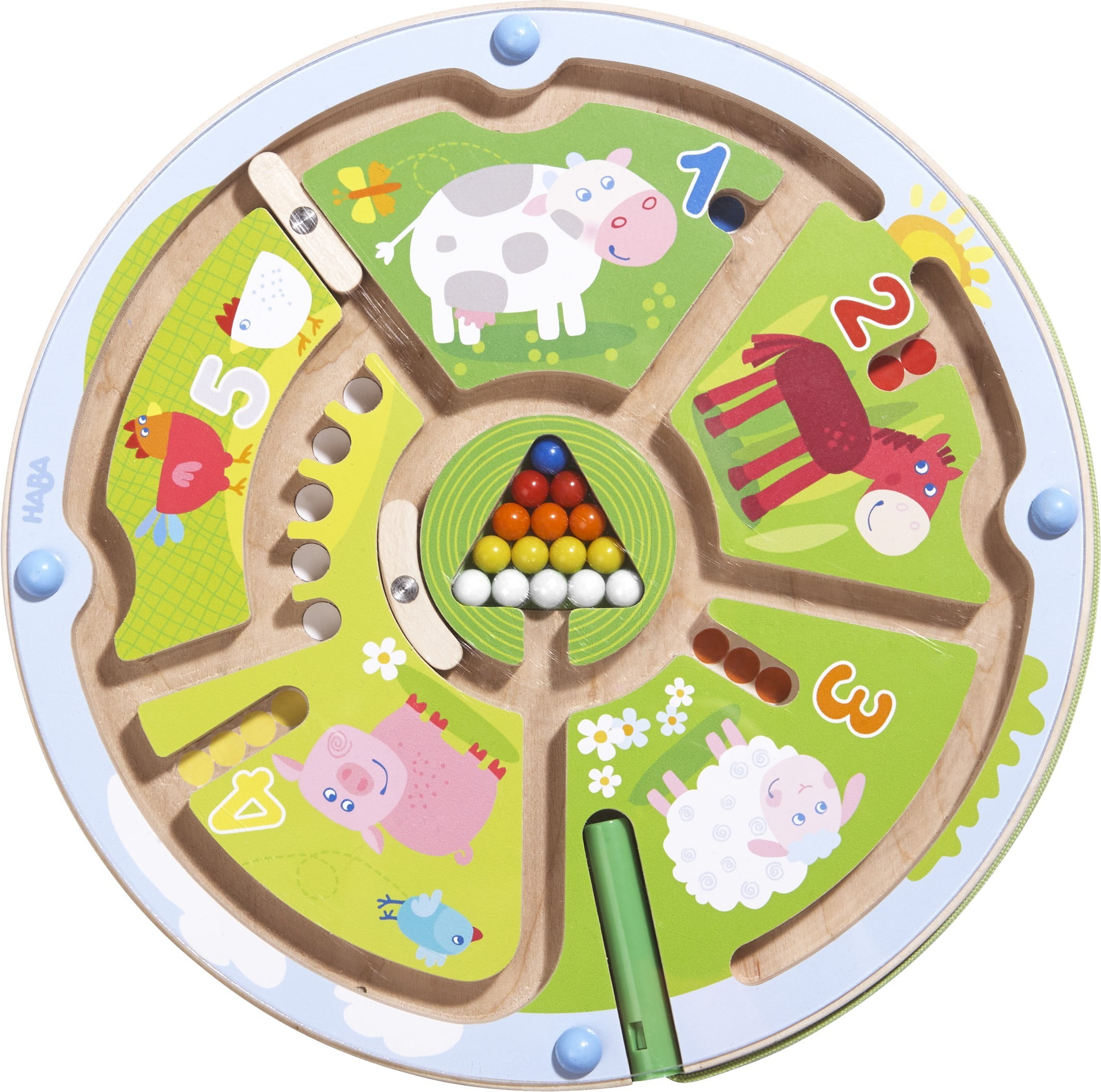 Haba Number Maze Magnetic Game Stem Toy 