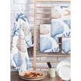 thumbnail image 2 of Ocean Coastal Hand Towels Set,Waffle Weave Kitchen Towels 2 Pieces,Blue Coral Shell Starfish Beach Summer Microfiber Hair Face Bath Tea Towel Absorbent Quick Drying Cleaning Dish Cloths,15.7"x23.6", 2 of 7