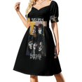 thumbnail image 2 of Vestido de manga corta de muestra, vestidos casuales, elegantes y chic, vestidos de mujer en promoción, vestidos de mujer para mujer, 2 of 7