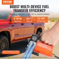 thumbnail image 2 of 12V Diesel Fuel Transfer Pump 5 GPM 1/10 HP with Auto Nozzle, 2 of 6