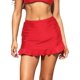 thumbnail image 1 of Traje de baño Swimdress de Mujer Parte de Abajo de natación Swirred Falda de Volante Fruncida Bikini Bottoms Rosa Roja CH Rosa Roja CH Xishao ropa, 1 of 2
