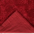 thumbnail image 4 of Better Trends 20"x 36" King Pillow Sham 100% Cotton Pillow Cover Medallion Design Machine Washable (Burgundy) Ashton Collection, 4 of 5