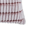 thumbnail image 5 of VCNY Home Henry 20" x 20" Rose Pink Jacquard Faux Fur Decorative Pillow, 5 of 5