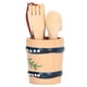thumbnail image 5 of Mini utensilios de cocina de simulación, utensilio de cocina de barril en miniatura, accesorios para casa de muñecas, modelo de utensilios de cocina para casa de muñecas, construcción robusta, 5 of 8