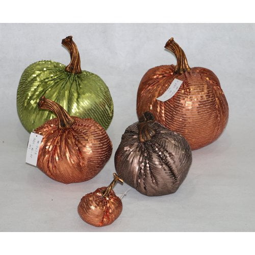 Rg Style 5 Piece Luscious Bling Scales Of Sequins Velvet Inflatable Pumpkin Set Walmart Com Walmart Com