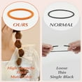 thumbnail image 7 of Hair Ties No Damage - 203 Pcs 4mm Rubber Bands for Hair, 20 Colors, Medium Size Colorful Hair Ties for Women and Girls, 7 of 7