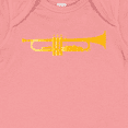 thumbnail image 4 of Inktastic Trumpet Gold Brass Music Instrument Boys or Girls Baby Bodysuit, 4 of 5
