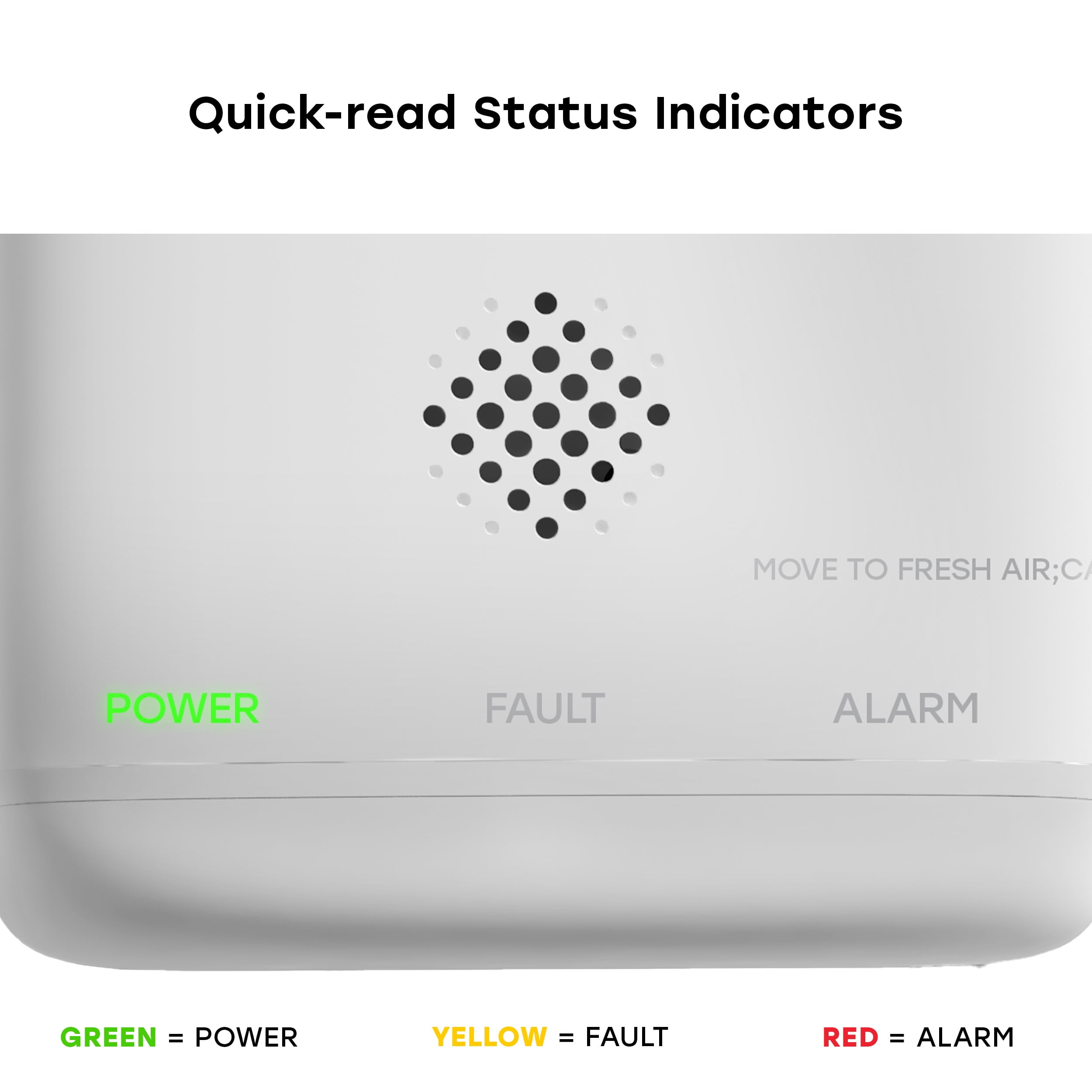 Universal Security Instruments Plug-in, Carbon Monoxide Alarm, with Battery Backup