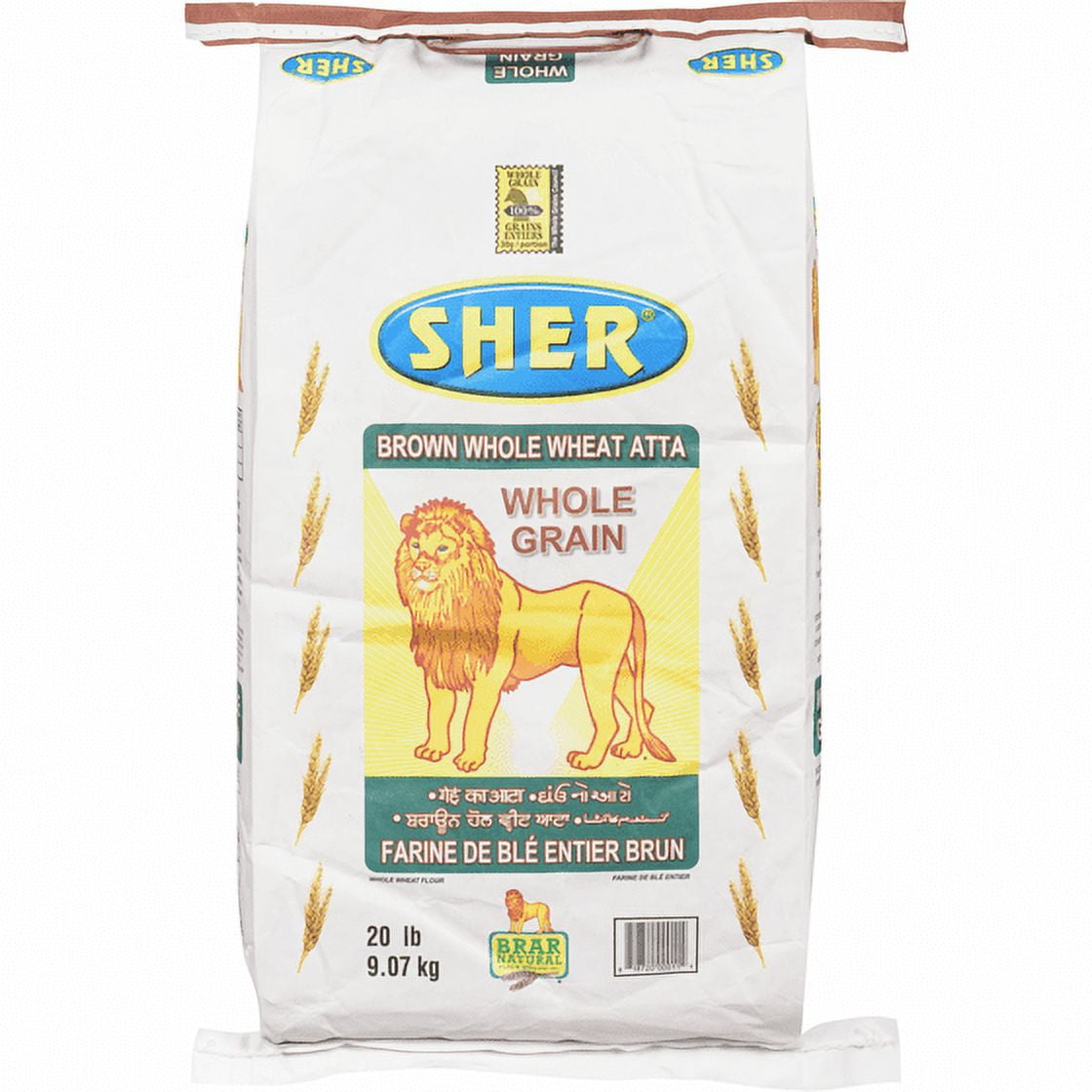 Sher brown Whole Wheat Atta, Whole wheat flour