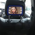 thumbnail image 5 of SSZMDLB under $5 Car Visor Vanity Mirror, Rechargeable Mirror with 3 Light Modes, Dimmable Clip-on Sun Visor Mirror, Makeup Mirror with Brush Screen, Universal Car Accessory, 5 of 8