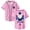 Pink, variant on Stray Kids SKZ Karma I.N Merch Baseball Jersey Short Sleeve Button-up Shirts Women Men Streetwear Tops