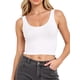 thumbnail image 2 of Blusa corta de 2 piezas AURUZA sin mangas con espalda cruzada XL, blanco y verde, 2 of 7