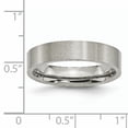 thumbnail image 6 of Titanium Flat 5mm Brushed Band, 6 of 11