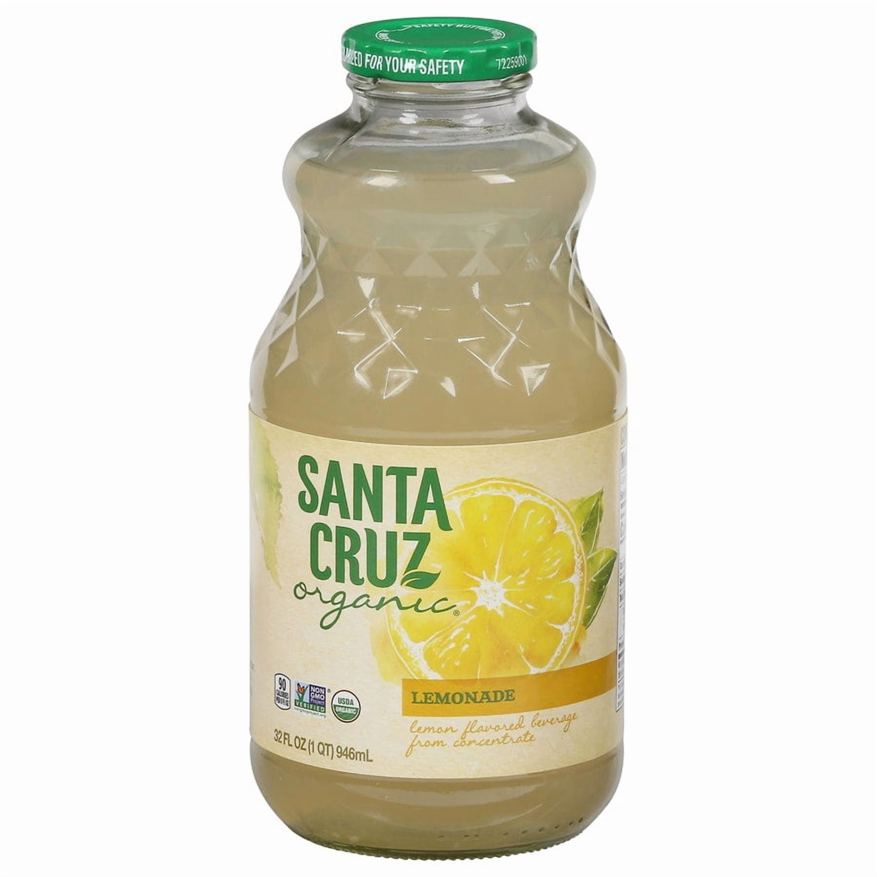 Santa Cruz Organic Lemonade 32 fl oz (Pack Of 12)