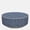 42 x 42 x 16 Inches, variant on Navy & White Bone Inlay Coffee Table – Round Shape with Geometric Weave Design and Gold Base
