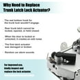 thumbnail image 7 of Unique Bargains Front Right Door Latch Lock Actuator Replacement Fit for Ford Explorer 1991-2001 V6 4.0L Sport Utility, 7 of 7