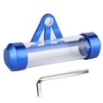 thumbnail image 2 of Cylindrical Holder Frame, Motorcycle Tax Tube Universal Durable  For License Storage For Motorcycle For Motorcycle Label Hold Blue, 2 of 8