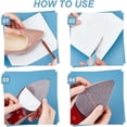 thumbnail image 2 of 39x5.9 Inch Anti-Slip Shoe Grip Sticker Clear Shoe Bottom Stickers Self-Adhesive Sole Cover Protectors Slip Resistant Shoe Sole Cover Noise Reduction Rubber Sole for Women High Heels, 2 of 9