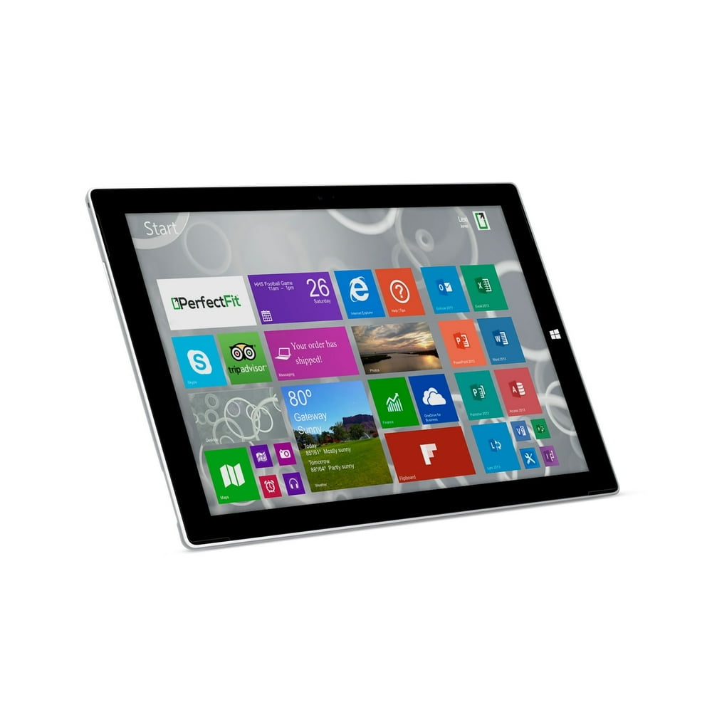 Microsoft Tablet Intel Core i54300U X2 1.9GHz 12",Silver (Certified Refurbished)