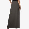 thumbnail image 6 of YUEJUIR Womens Skirts Spring And Autumn City Leisure Skirt Ladies Solid Color Drawstring Skirt Casual Skirts For Women Womens Maxi Skirt (Gray,XXL), 6 of 6