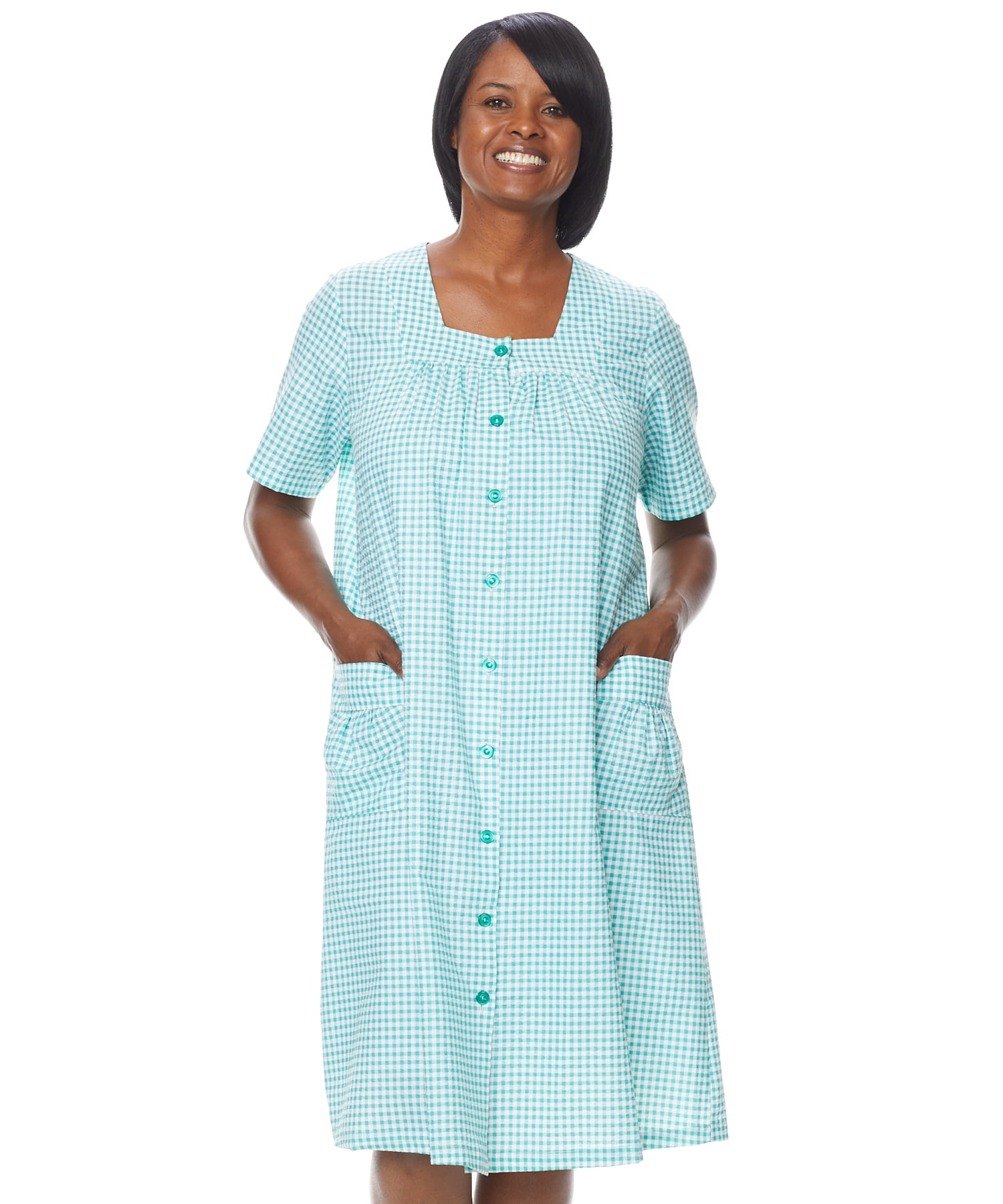 walmart button front dress