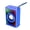 Blue, variant on Black Portable Bluetooth Speaker With Colorful Ambient Light, Desktop Subwoofer And Bluetooth 5.3, For Outdoor Camping, Car And Home Party