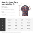 thumbnail image 5 of Honeii 's Sea Animals for men's short-sleeved button-up collared shirt featuring a pocket, perfect for beach vacations, and travel adventures., 5 of 5