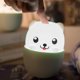 thumbnail image 3 of Luz de noche para perro con forma de taza de té, linda luz de noche de silicona recargable por USB con forma de cachorro, linda lámpara de mesita de noche para perro, 3 of 5