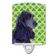 thumbnail image 1 of Carolines Treasures SS4402CNL Cocker Spaniel St. Patricks Day Shamrock Portrait Ceramic Night Light, 1 of 1
