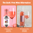 thumbnail image 2 of Karviva Organic Non-Alcoholic Wine, Malbec & Rosé Alternatives, 12 Fl oz, 4-Pack, Sulfite Free, Low-Sugar, 2 of 9