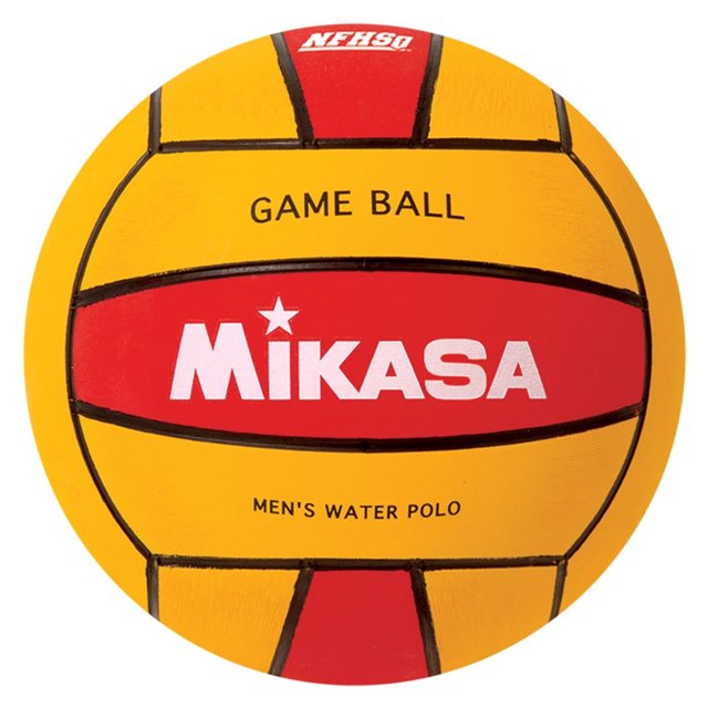 Mikasa W5500 Water Polo Ball - NFHS Approved Competition Ball For Men, Size 5