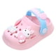 thumbnail image 2 of Sandalias y zapatillas para niños de verano para niñas, transpirables, de suela suave, con dibujos animados, antideslizantes, resistentes al desgaste, con agujeros para los dedos, 2 of 6
