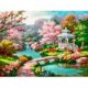 thumbnail image 1 of Cuadros Decorativos Kit de póster de paisaje hermoso 5D con pintura de diamante de taladro redondo completo (W1237) Likrtyny embutido en tela, 1 of 9