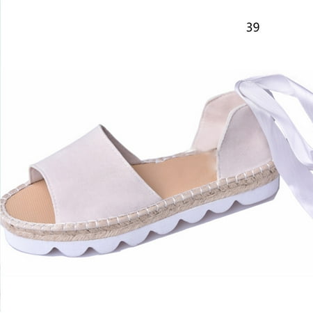 

Women Flat Sandals Thick Sole Open Toe Breathable Casual Shoes for Summer Flat Thick Sole Open Toe Breathable Accessories Comfortable Elegant Sandals Shoes Women Summer Casual 39