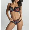 thumbnail image 6 of Panache Nina Balcony Underwire Bra (10941),30J,Black/Floral, 6 of 7