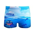 thumbnail image 1 of Little Boys Swim Trunks Cute Cartoon Spa Babies Shorts Swimsuit Size 6-7T, 1 of 4