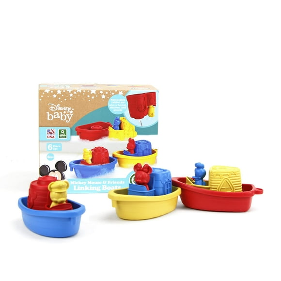 Green Toys Mickey Mouse Bateaux de Liaison - CB
