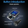 thumbnail image 2 of T43 Bluetooth Car FM Transmitter MP3 Player Hands Free Radio Adapter Kit USB Charger High Quality Car Accessories, 2 of 4