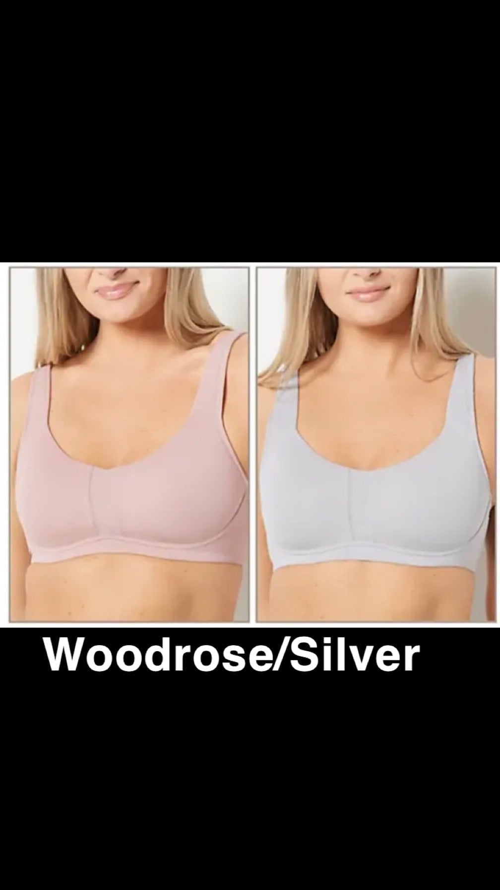 Cuddl Duds Smooth Micro Scoop Neck Wirefree Bra~X-Large~A463940~Foam Cups  395